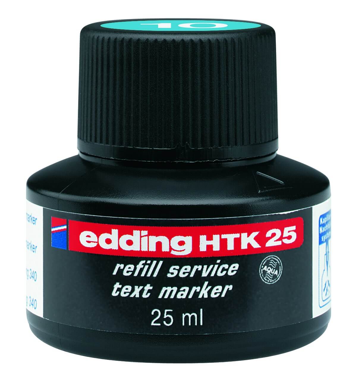 Recarga tinta azul edding ecoline 24010 25ml