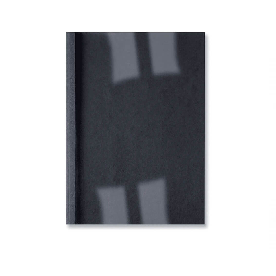 Carpeta tèrmica Ibileather GBC 1.5mm negre (100u.)