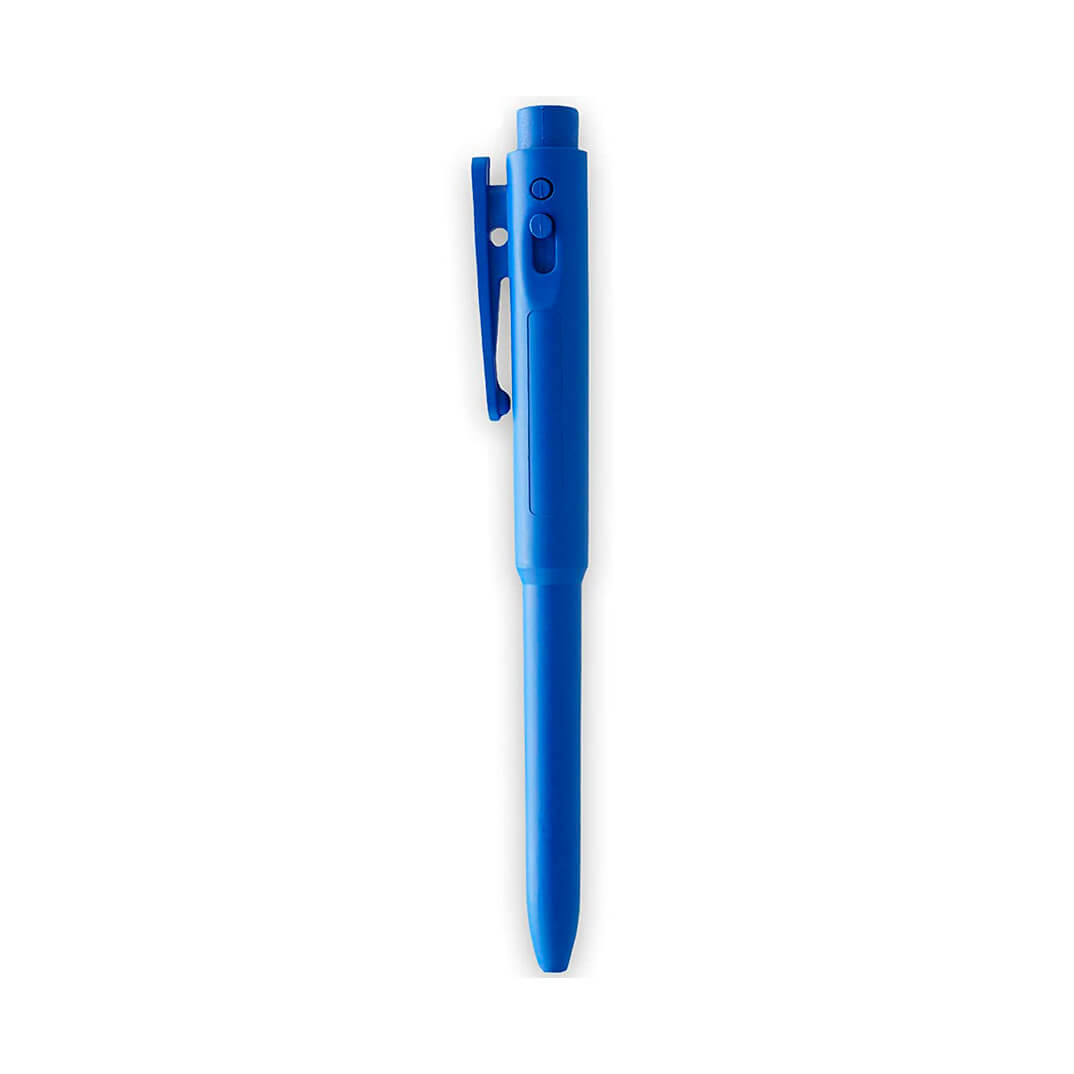 Bolígraf detectable J800 clip cos i tinta blava