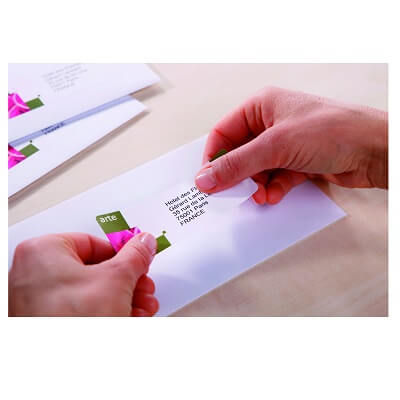 Etiquetas Avery A4 ink-jet 99x38,1 blancas