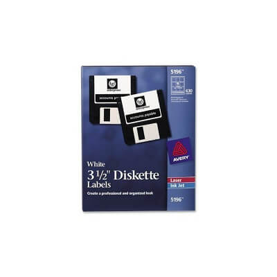 Etiquetas Avery inkjet disquette
