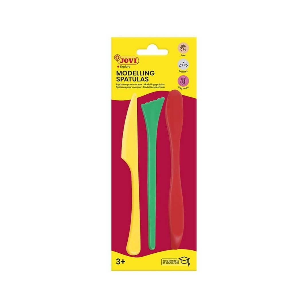 Accesoris plàstic de modelatge plastilina 3u