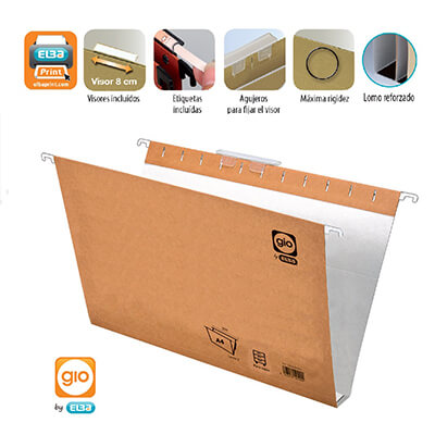 Carpeta colgante Folio Gio-2 30mm