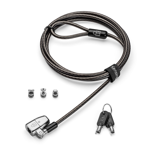 Candado para portátil con llave kensington clicksa