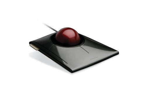 Trackball kensington slimblade, negro, con cable