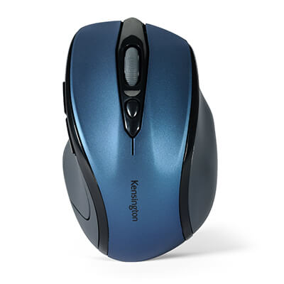 Ratón inalámbrico Kensington pro fit azul mediano
