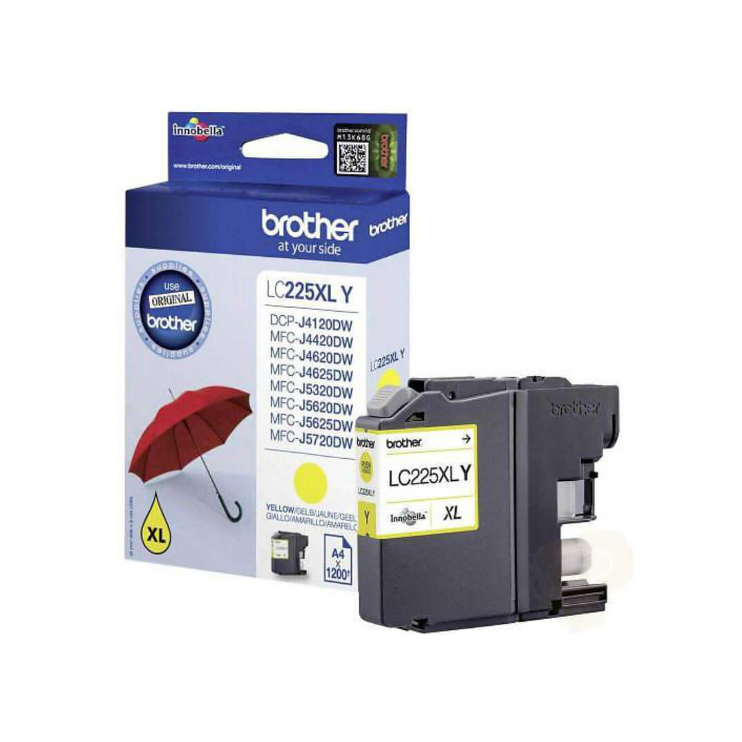 24.40Brother ink-jet lc225xl groc 1200 pag.