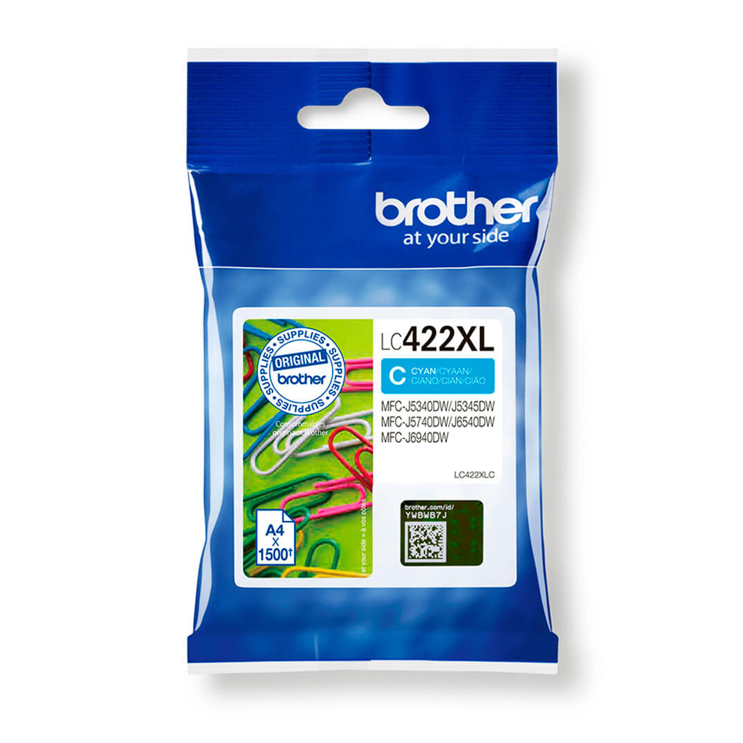 Brother ink-jet LC422XL cian