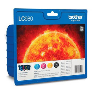 Brother ink-jet mfc-250c/290c/dcp-145c pack 4 col