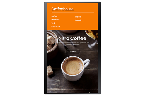 KM24A. 24IN CAP-TOUCH KIOSK FHDMNTR 16/7 250CD TIZ