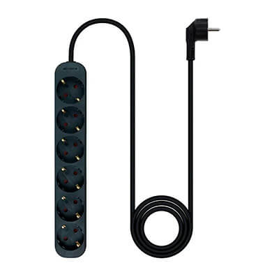 Regleta 6 preses Sense Interruptor 1,5m Logilink