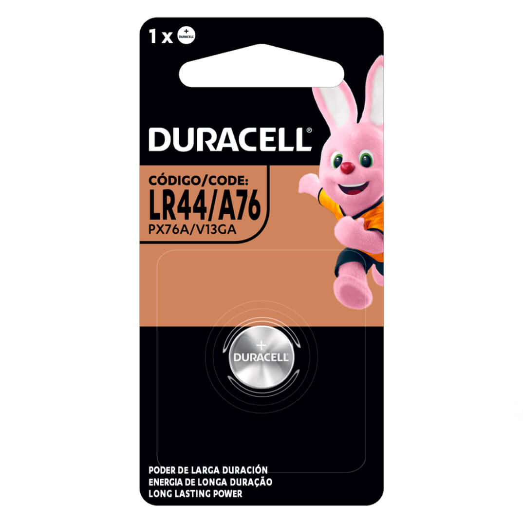 Pila alcalina Duracell LR-44/LR1150/LR1154/ A76