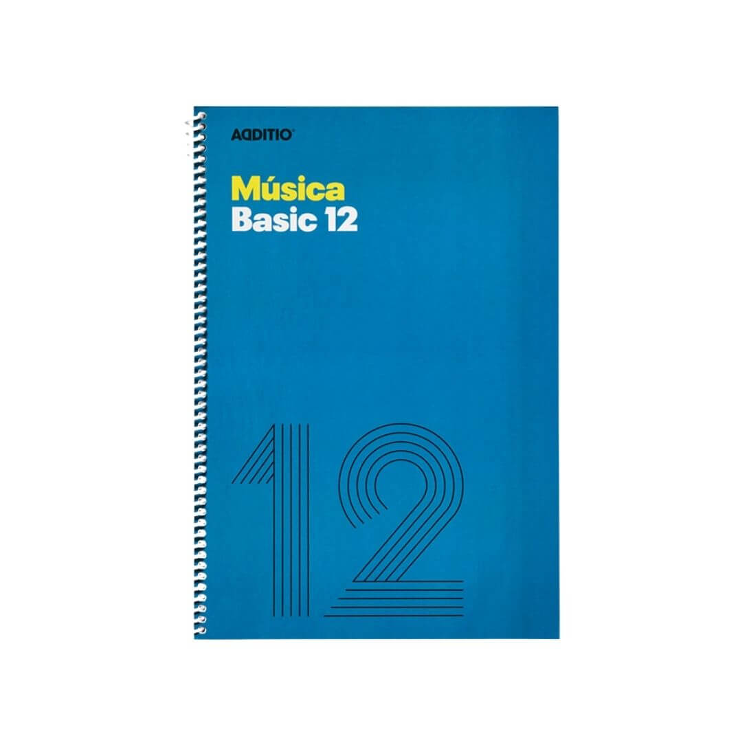 Cuaderno Música Basic 12 Additio Catalán