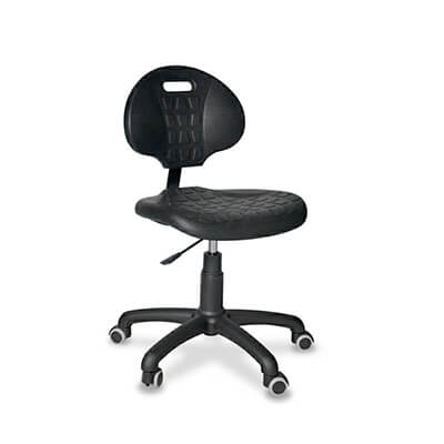 Silla DACTILUS en goma integral amb rodes