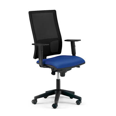 Silla PASSION con resplado y brazos regulables 1D