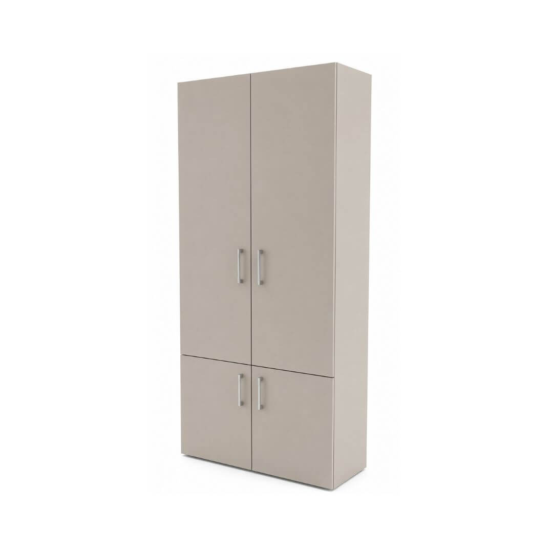 ARMARI MELAMINA BLANC 4 PORTES BATENTS