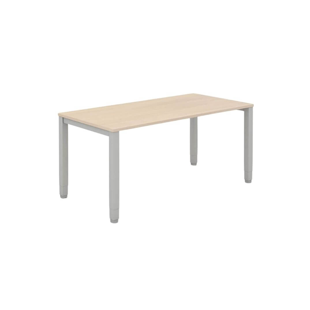 Mesa TEMPO plata/haya 140x80