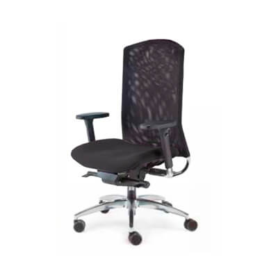 Cadira TECNOROCK 24 respatller malla color negre
