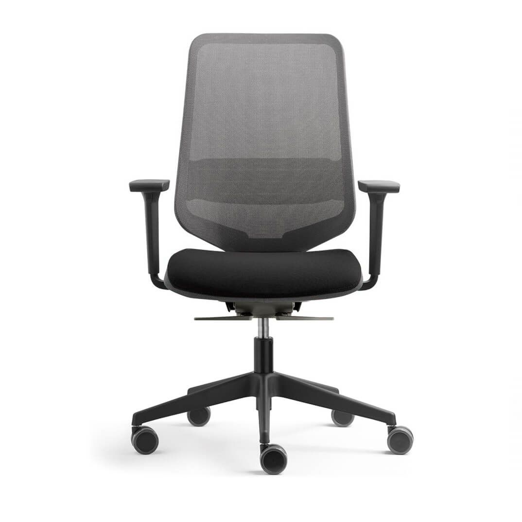 Cadira DOT PRO respatller malla color negro
