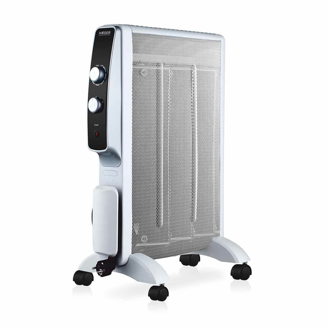 Calefactor Haeger Top Mica White 1500w