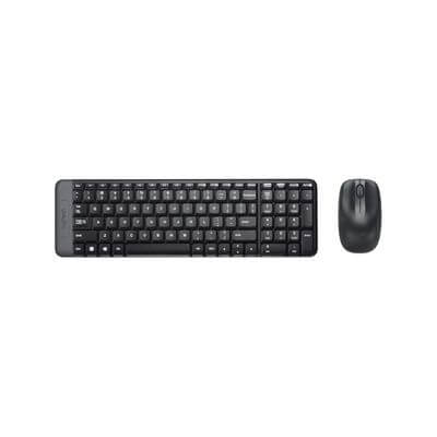 Teclat i ratolí Logitech MK220 anglès USB
