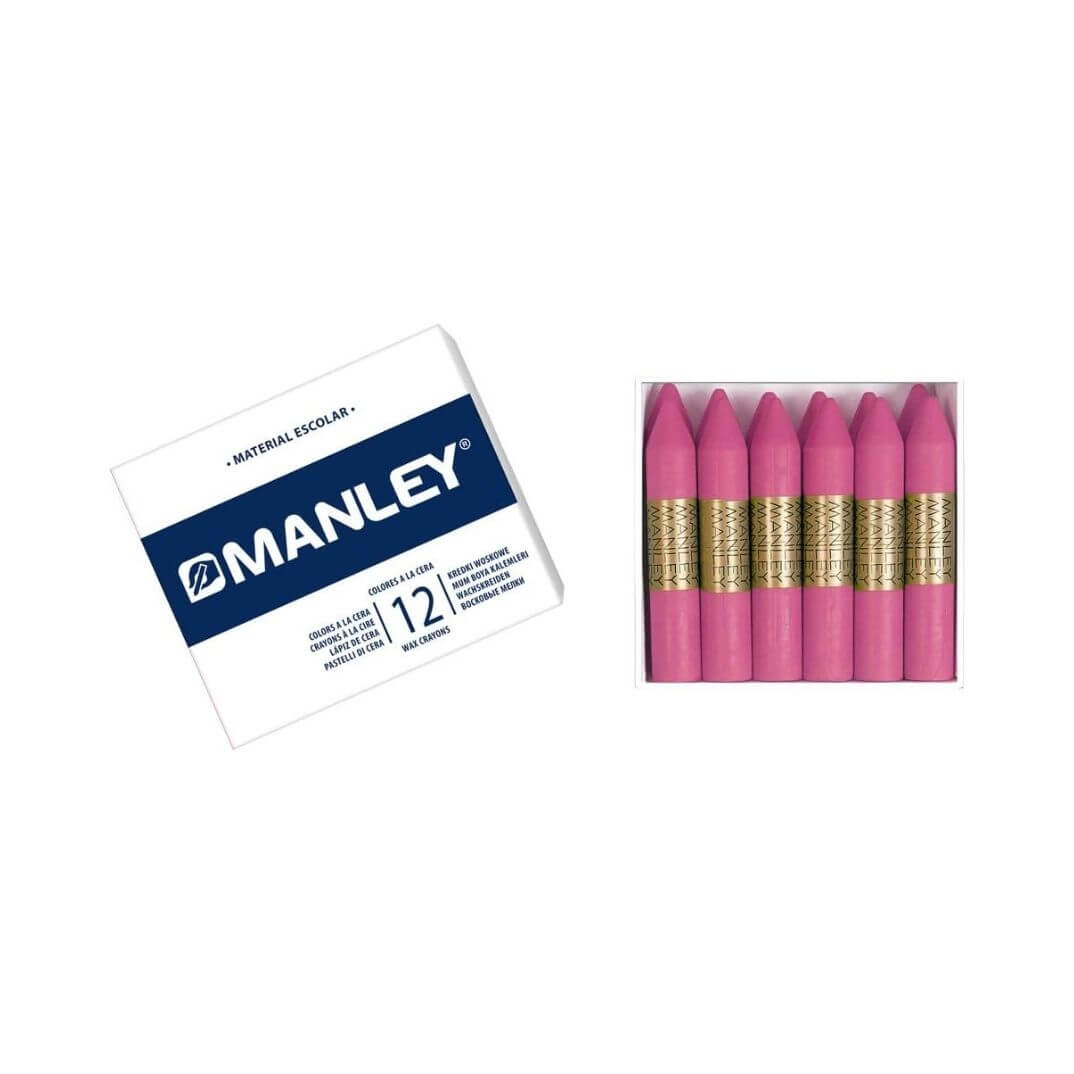 Caixa 12 ceres Manley rosa natural