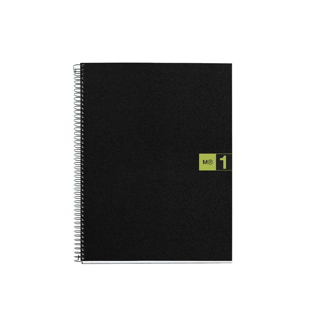 Cuaderno Notebook 1 A4 C5 verde 80 hojas
