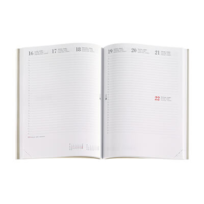 Recambio agenda Miquelrius 1/4 anualidad S/VV Cast
