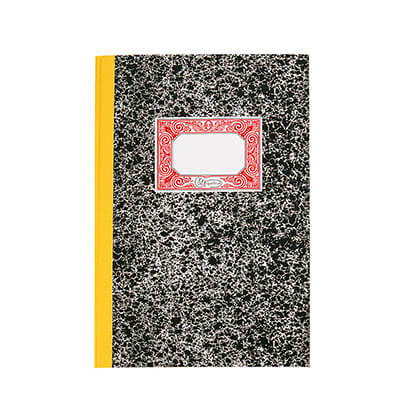 Cuaderno Cartoné Folio natural rayado horizontal
