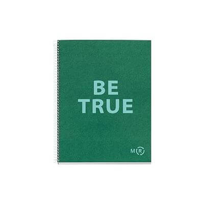 Cuaderno Be Eco Esmeralda A4 C5 80 hojas