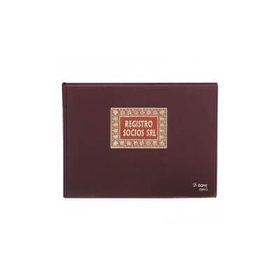 Llibre registre socis srl