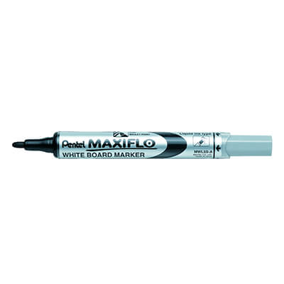 Retolador pissarra blanca Maxiflo negre