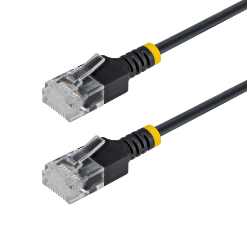 CABLE ETHERNET CAT6A ULTRA CABL SLIM 15CM NEGRO SN