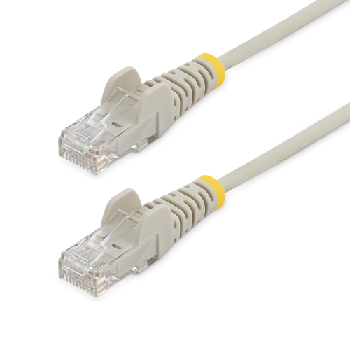 3M SLIM CAT6 CABLE - BLACK CABL SNAGLESS - 28 AWG