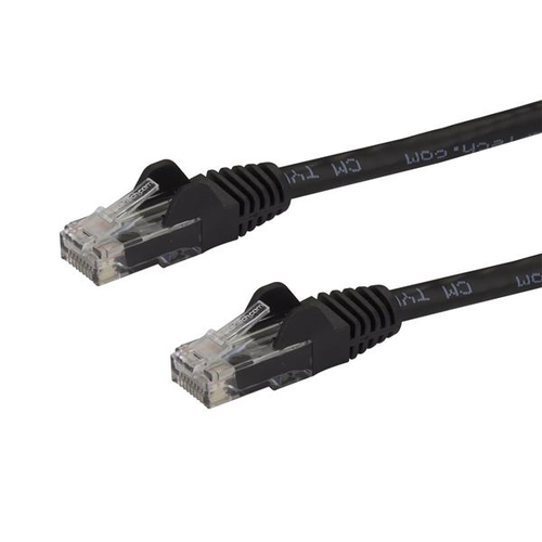 100 FT BLACK GIGABIT SNAGLESS CABL RJ45 UTP CAT6 P