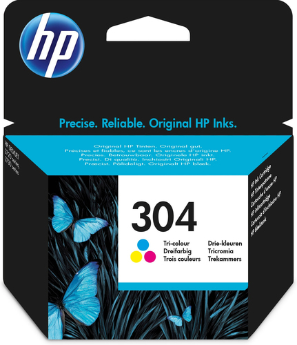 HP cartucho tinta color nº304