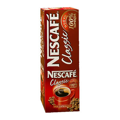 Caja 100 sobres Nescafé descafeinado
