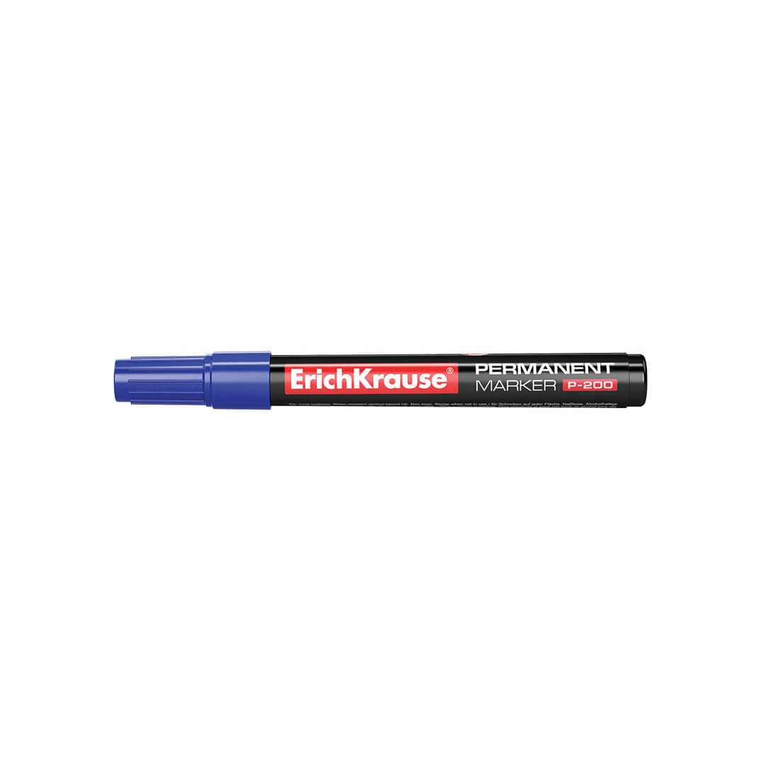 Marcador permanente azul