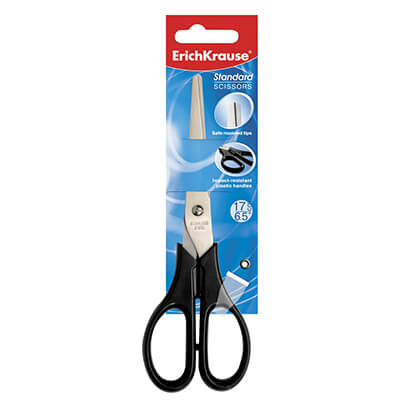 Tijeras mango de plástico 17 cm
