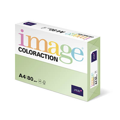 Paquete papel A4 80g verde jungle