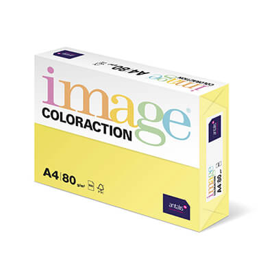 Paquet paper A4 80g groc Florida