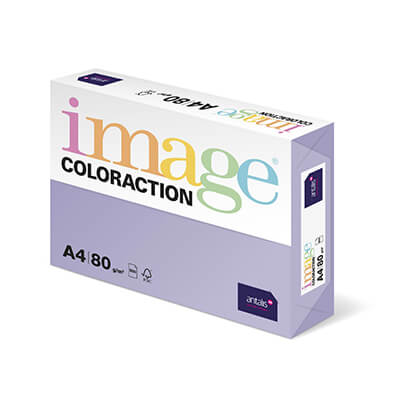 Paquete papel A4 80g lila tundra LA12