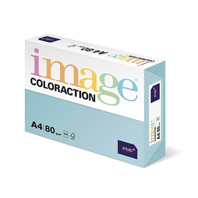 Paquete papel A4 80g azul medio MB30