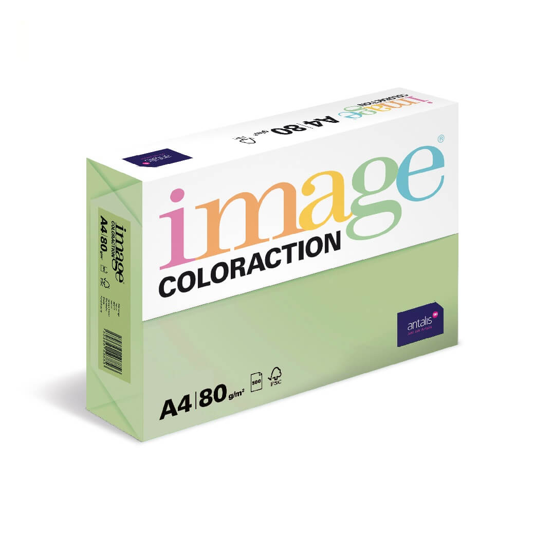 Paquet paper A4 80g verd forest MG28