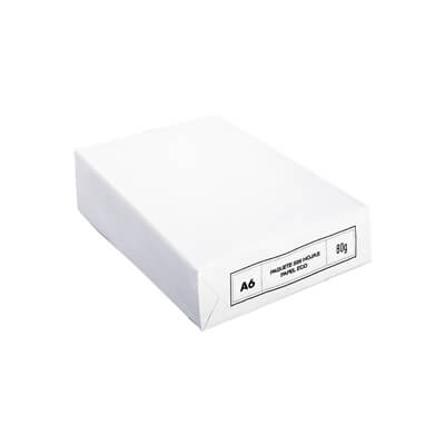 Paquet paper A6 80g 500 fulls