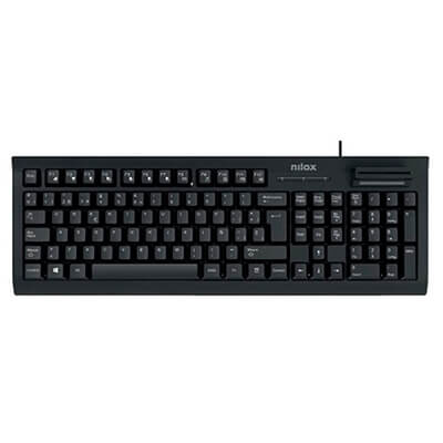 Teclat Nilox amb lector DNI USB