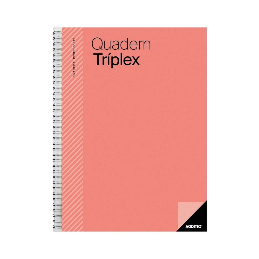 Quadern Tríplex A4 Additio Català