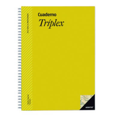 Cuaderno profesor Tríplex