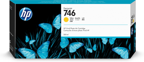 HP cartutx DesignJet 746 groc
