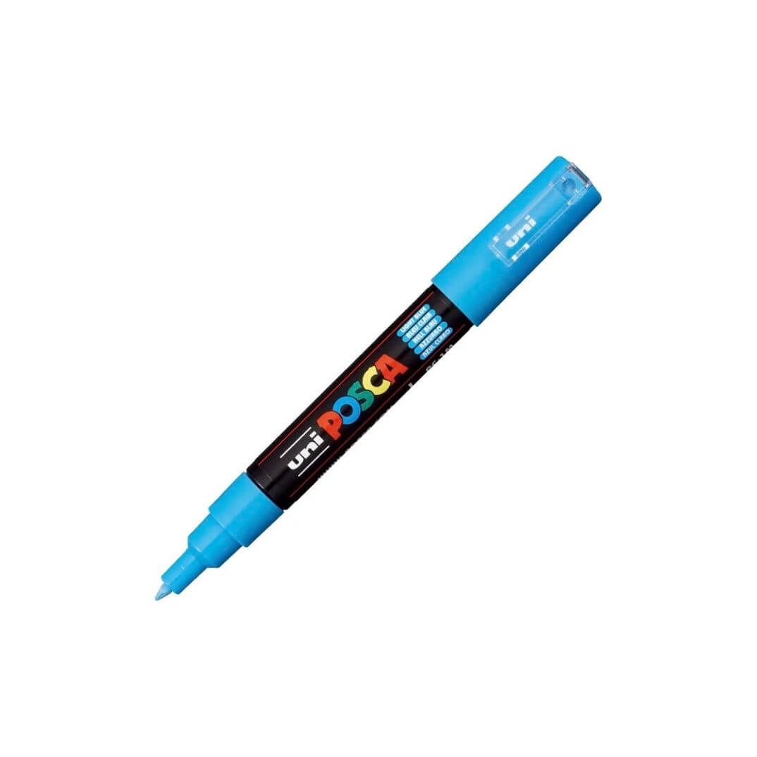 Retolador Uni Posca PC5M blau clar